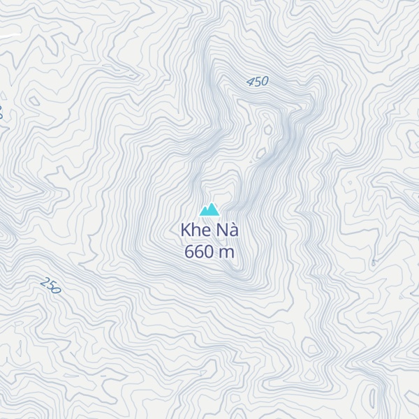 Map of Khe Nà