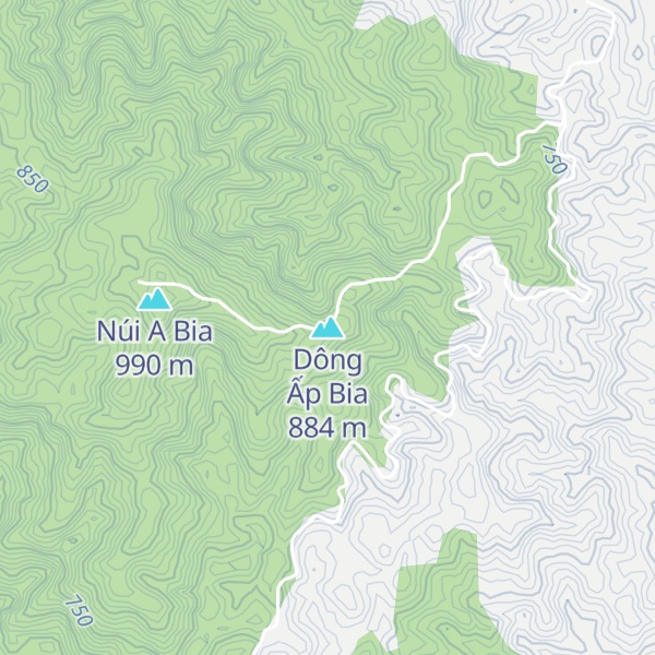 Map of Dông Ấp Bia