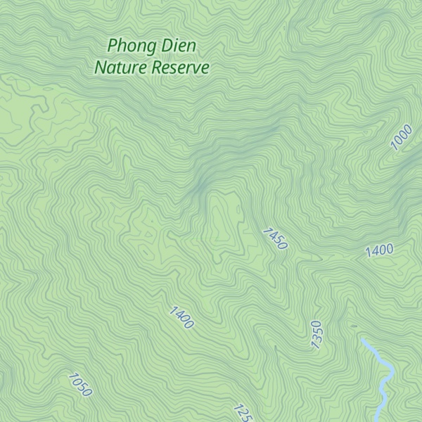 Map of Núi Co Pung
