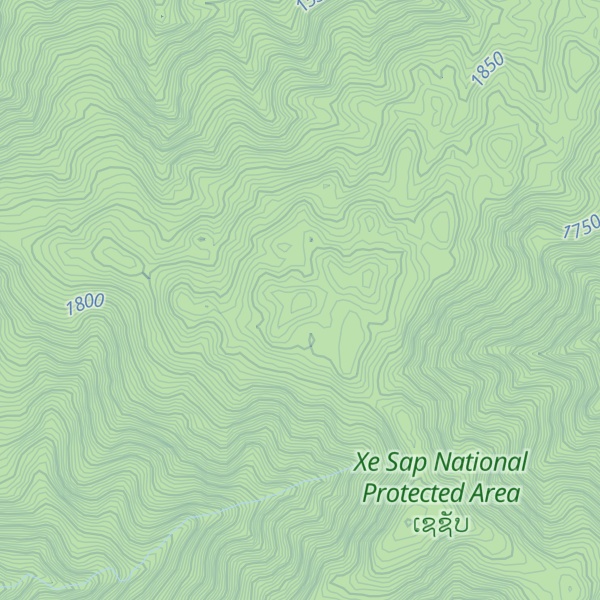 Map of Dông Be
