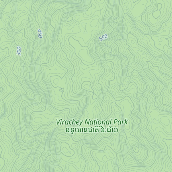 Map of Phnum Rôlôk