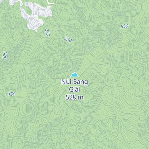 Map of Núi Bang Giài