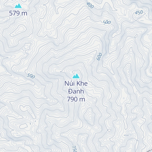 Map of Núi Khe Đanh