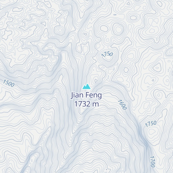 Map of Jian Feng