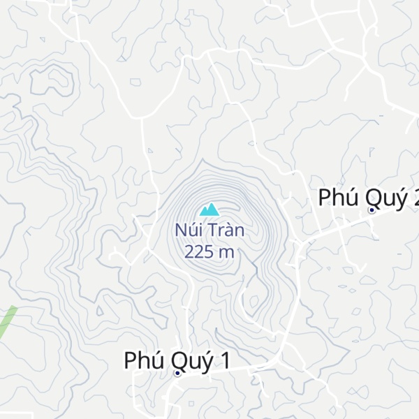 Map of Núi Tràn
