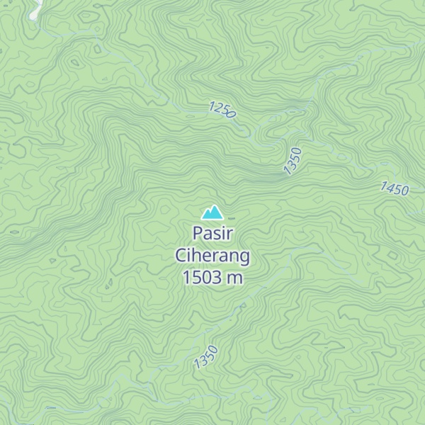 Map of Pasir Ciherang