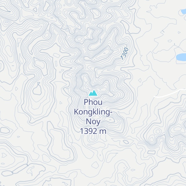 Map of Phou Kongkling-Noy