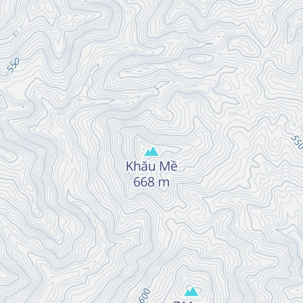 Map of Khău Mề