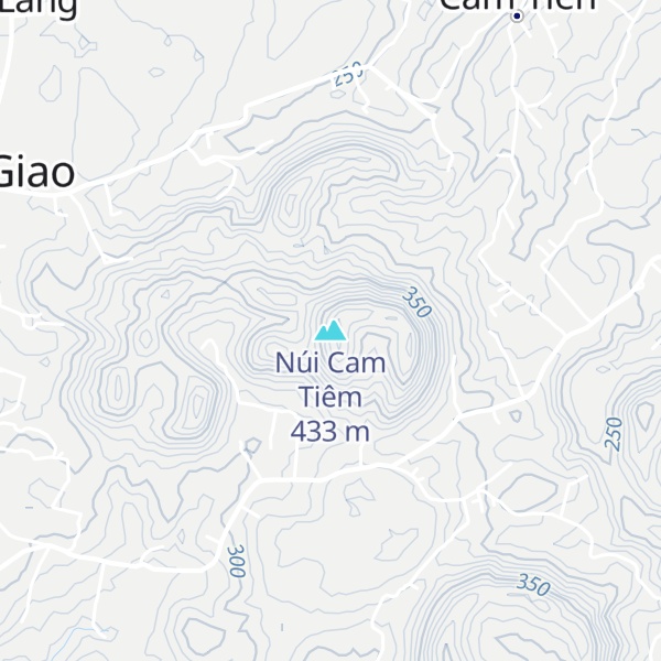 Map of Núi Cam Tiêm