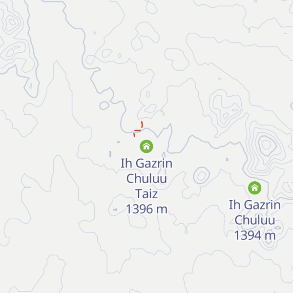 Map of Ih Gazrin Chuluu Taiz