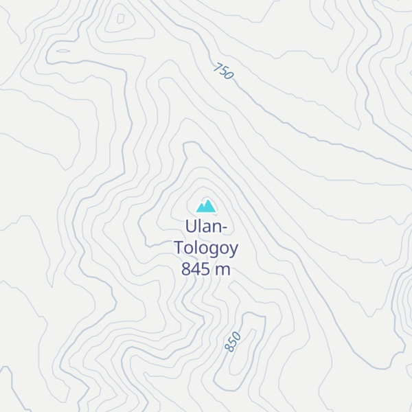 Map of Ulan-Tologoy