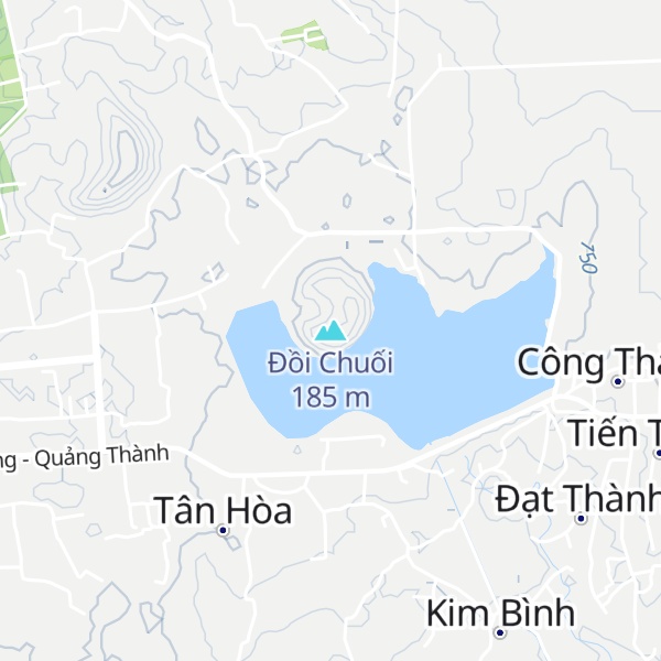 Map of Đồi Chuối
