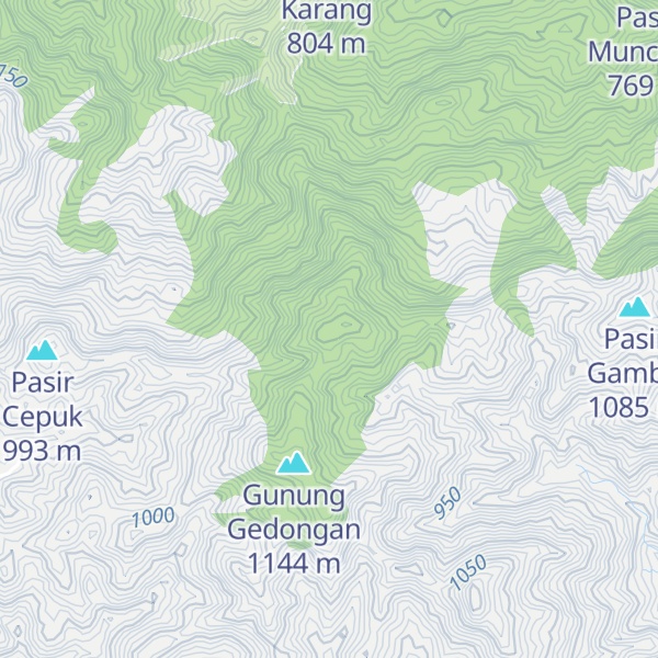 Map of Pasir Sanggar