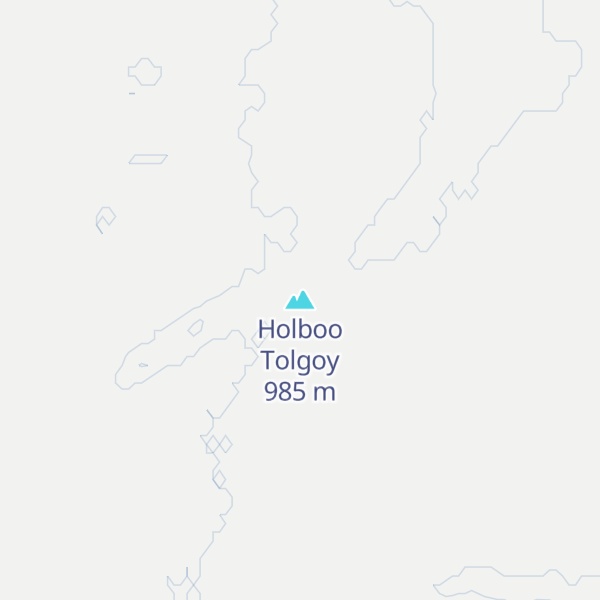 Map of Holboo Tolgoy