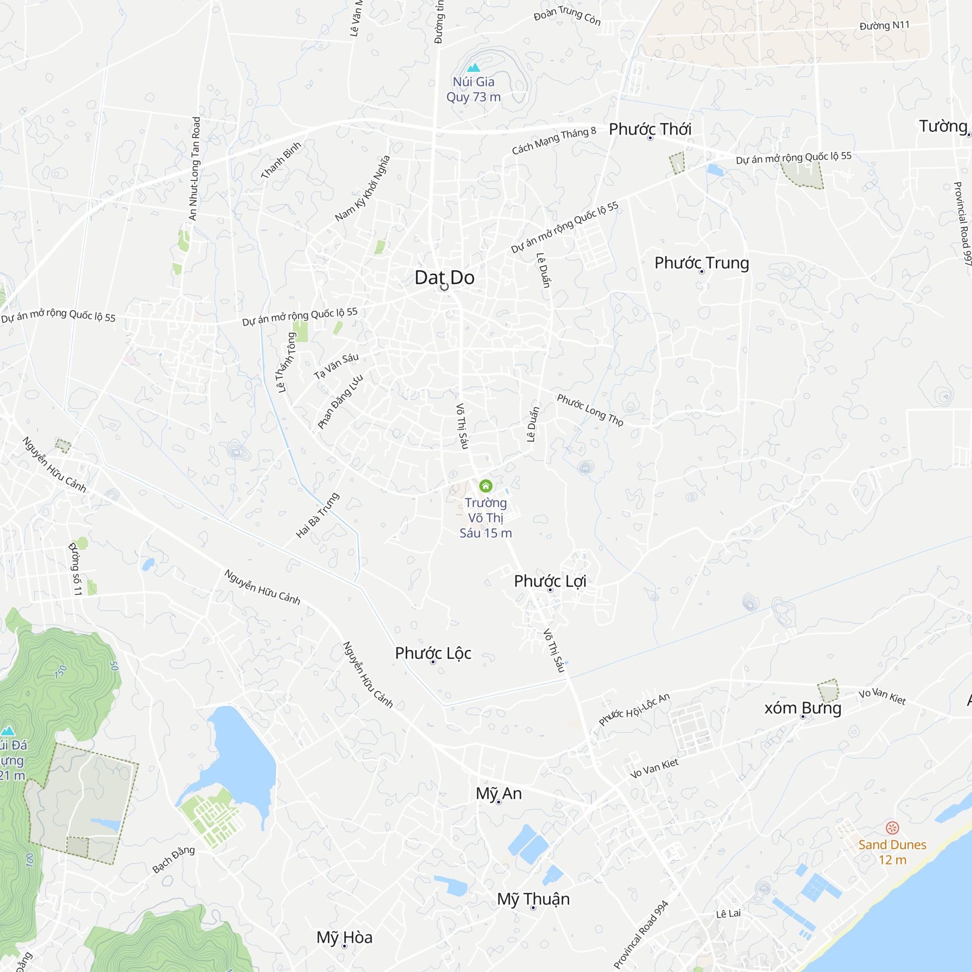 Trường Võ Thị Sáu map