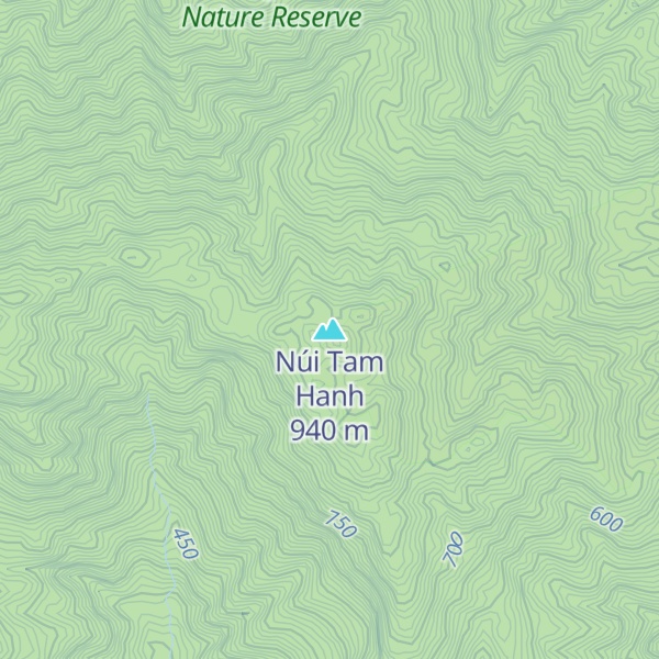 Map of Núi Tam Hanh