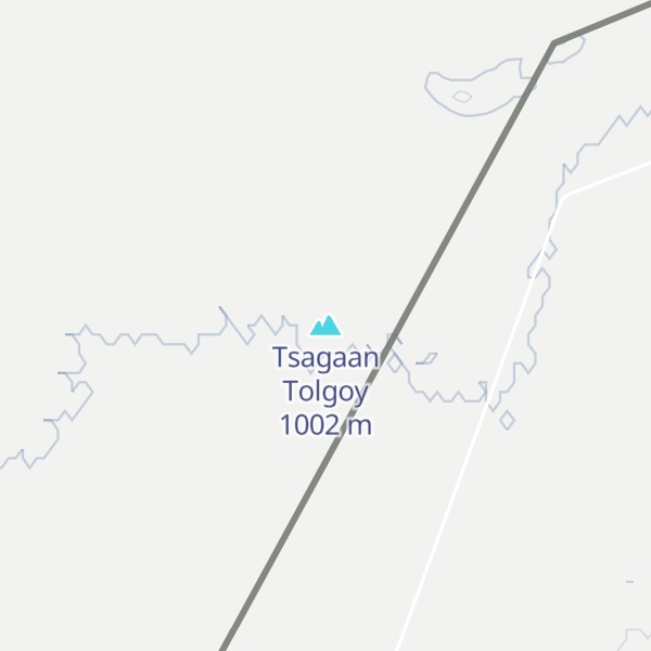 Map of Tsagaan Tolgoy