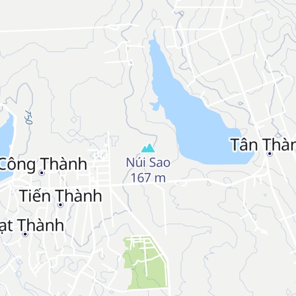Map of Núi Sao