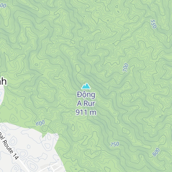 Map of Động A Rur