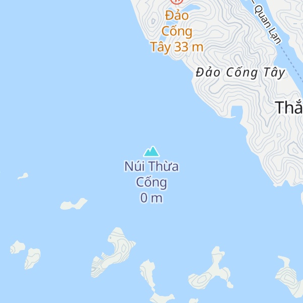 Map of Núi Thừa Cống