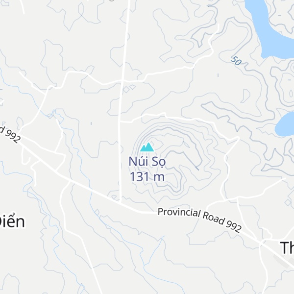 Map of Núi Sọ