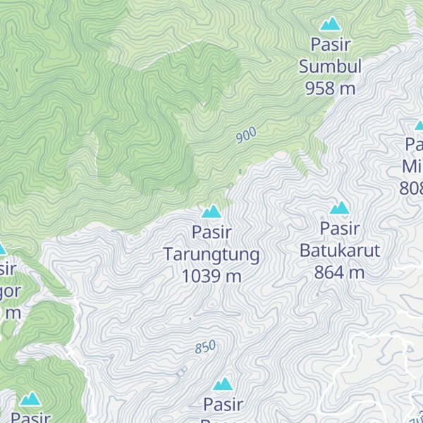 Map of Pasir Tarungtung