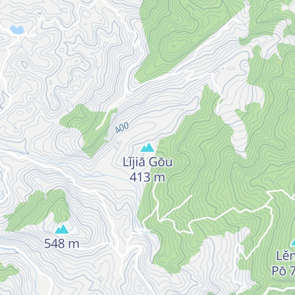 Map of Lǐjiā Gōu