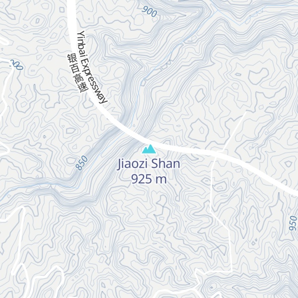Map of Jiaozi Shan
