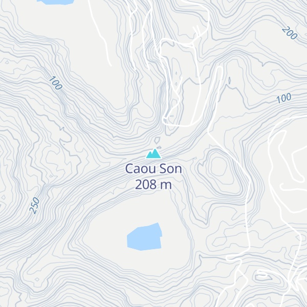 Map of Caou Son