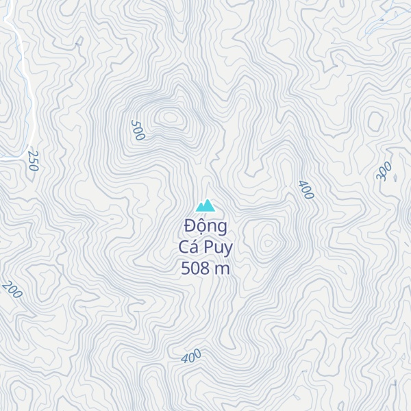 Map of Động Cá Puy
