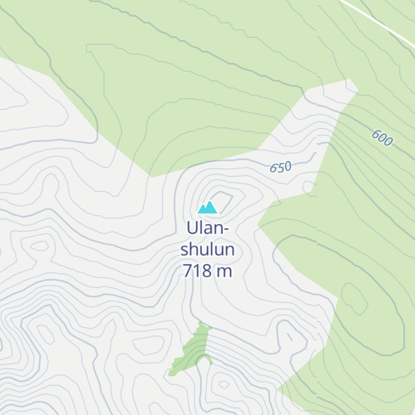 Map of Ulan-shulun