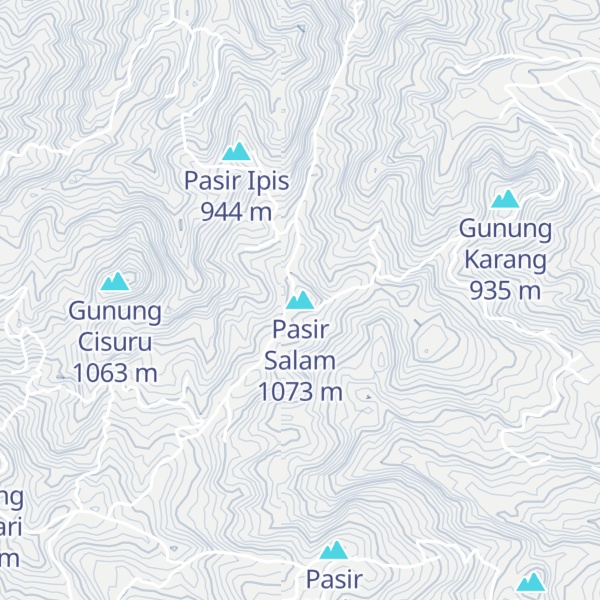 Map of Pasir Salam