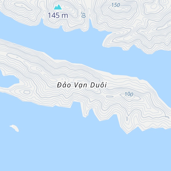 Map of Núi Vạn Duồi