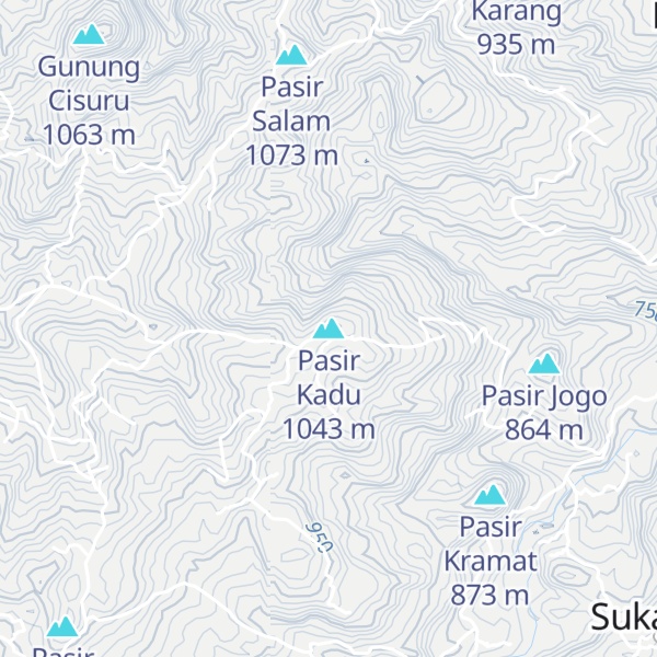 Map of Pasir Kadu