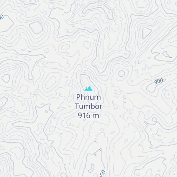 Map of Phnum Tumbor