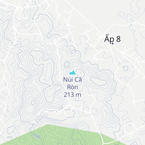 Map of Núi Cã Ròn