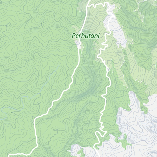 Map of Gunung Beser