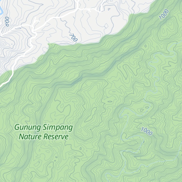 Map of Gunung Kiara