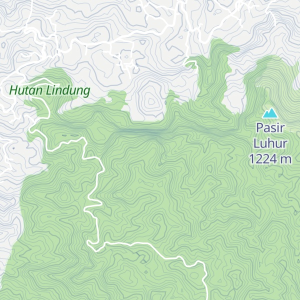 Map of Gunung Celak