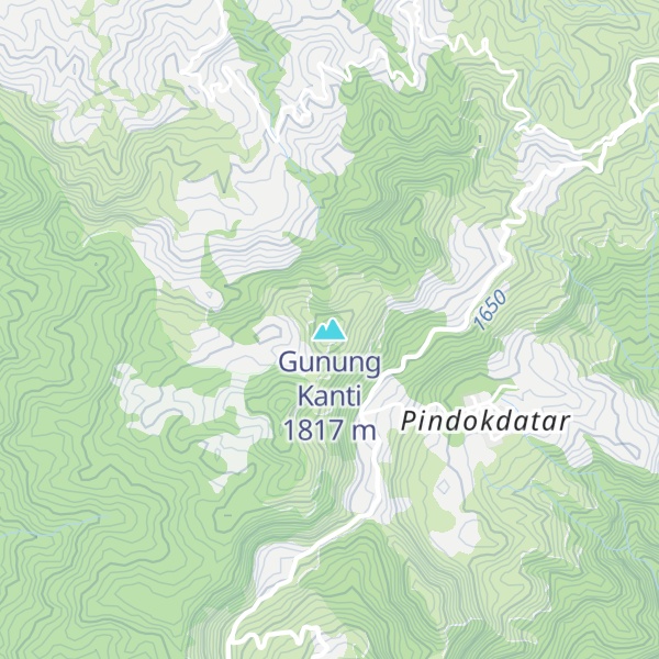 Map of Gunung Kanti