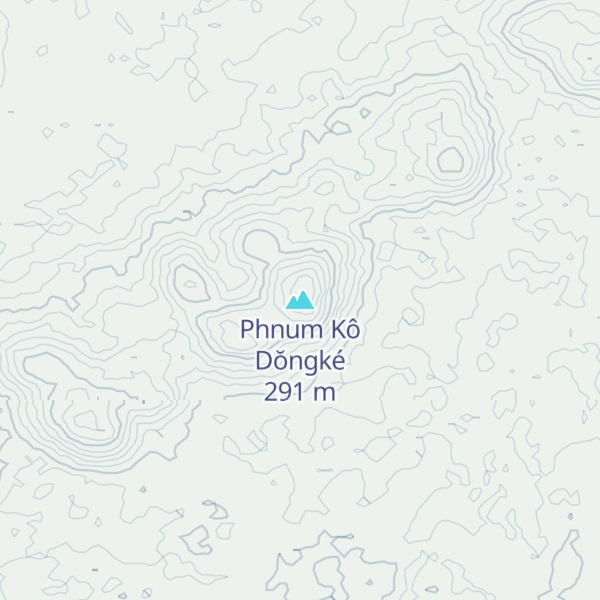 Map of Phnum Kô Dŏngké