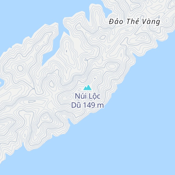 Map of Núi Lộc Dũ