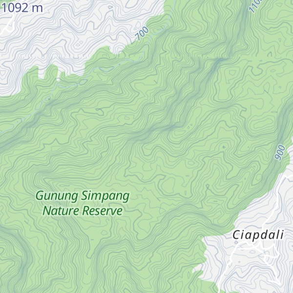 Map of Gunung Dadap