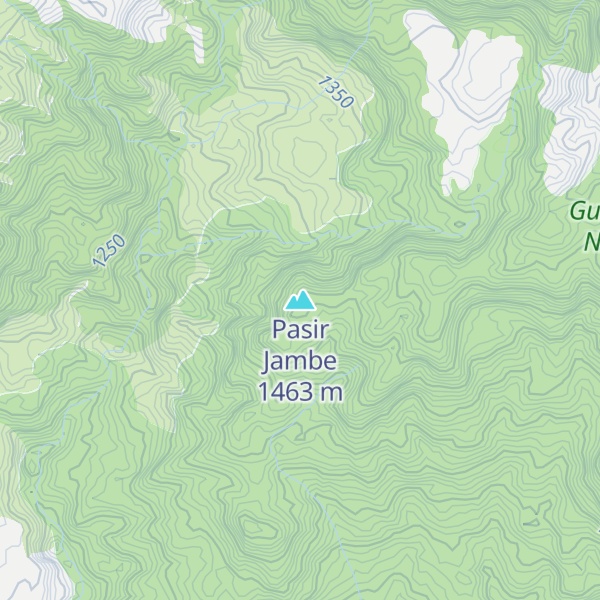 Map of Pasir Jambe