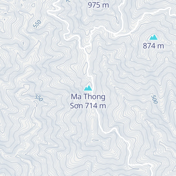 Map of Ma Thong Sơn