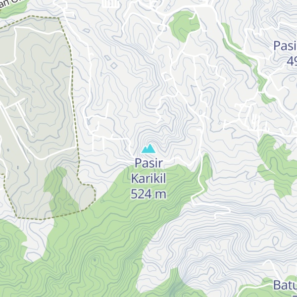 Map of Pasir Karikil