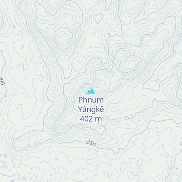 Map of Phnum Yângkê