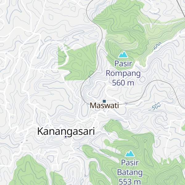 Map of Pasir Kerud