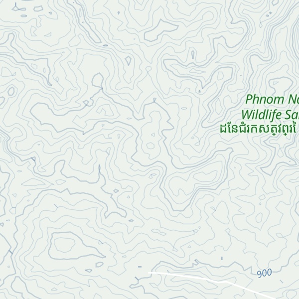Map of Phnum Boung