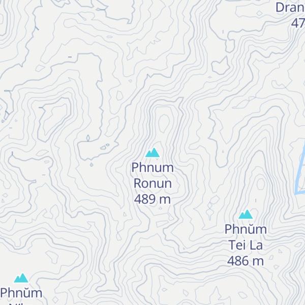 Map of Phnum Ronun
